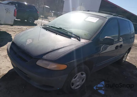2000 Dodge Caravan z USA, uszkodzony, nr VIN 2B4GP25G2YR776317
